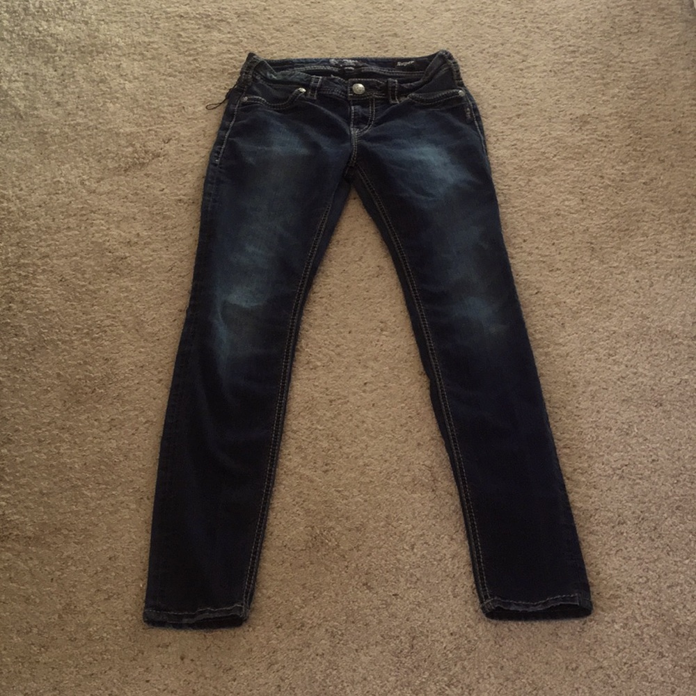 Silver Suki Mid Super Skinny Jeans W29/L31
